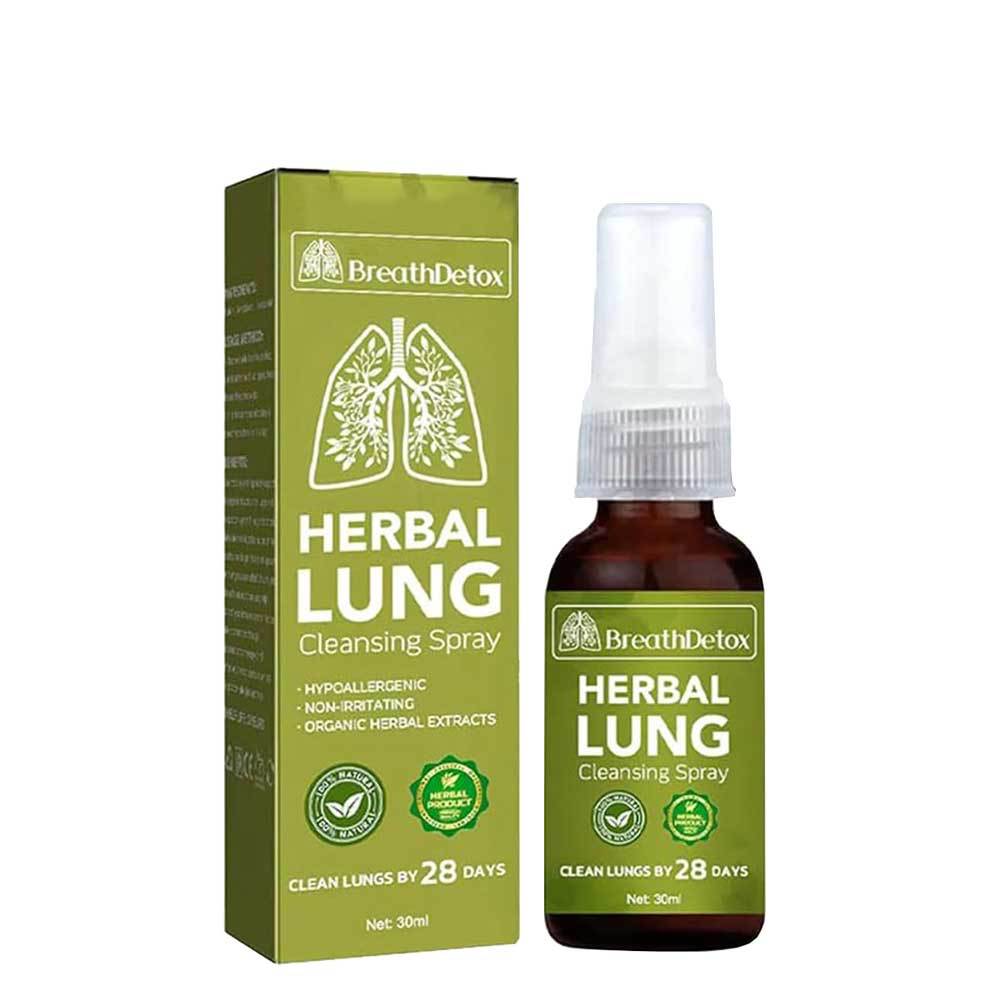 BreathDetox gerbal lungespray til rensing av lungene