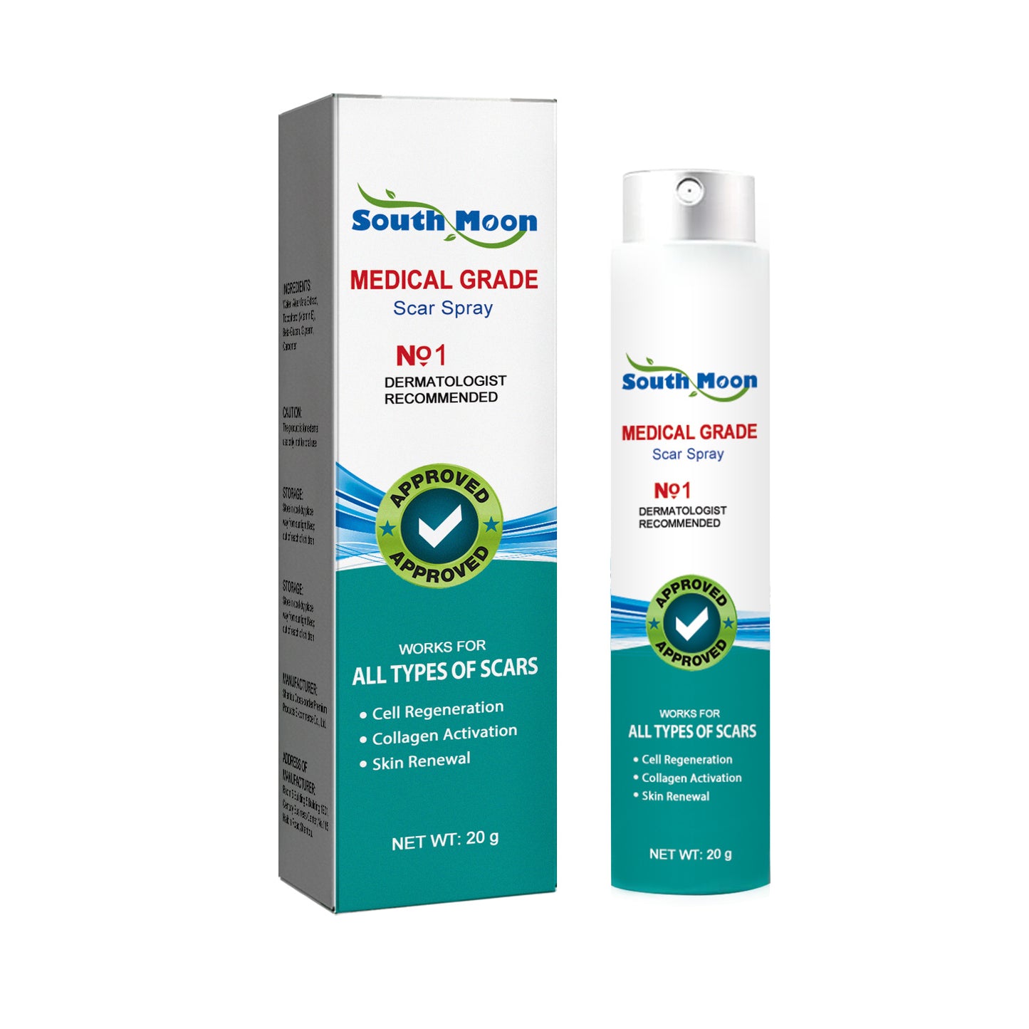 Arrfjerningsspray - Avansert arrfjerningsspray for ansikt, kropp og mer