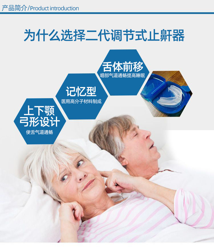 Anti-snoring mouthguard