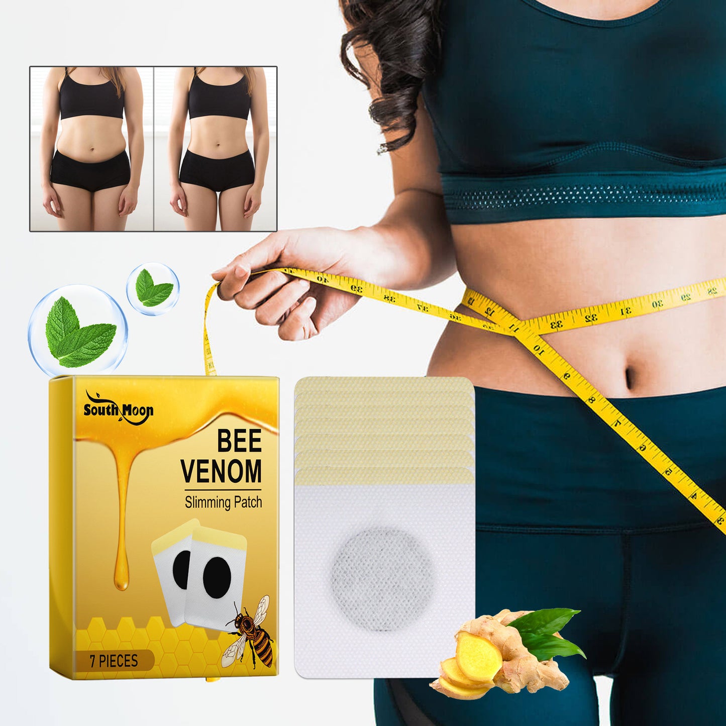 Bee venom slimming patch