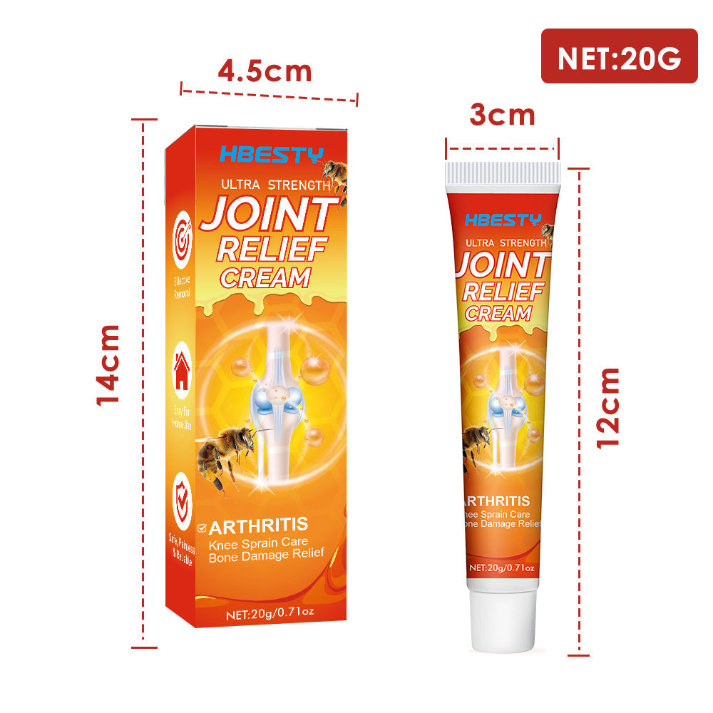 Bee Venom Joint Cream I Knee, Shoulder, Neck, Ankle, Propolis Care Gel