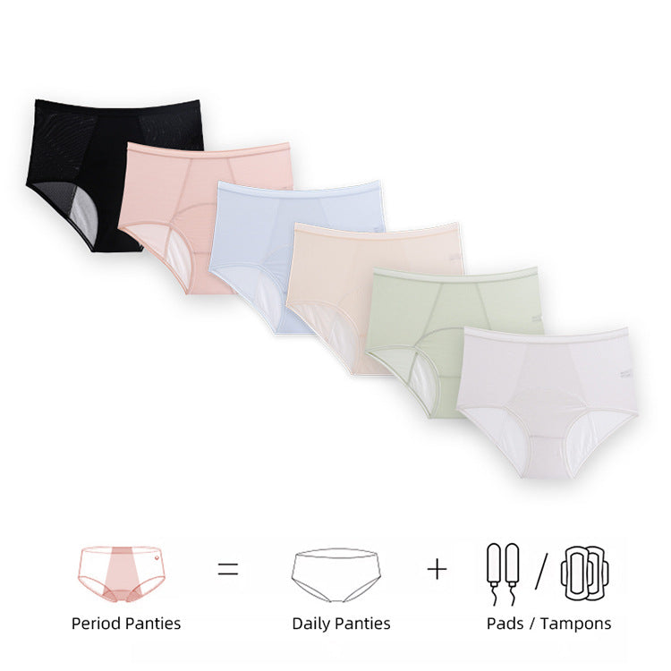 Leak-proof underwear for incontinence and menstrual cycle